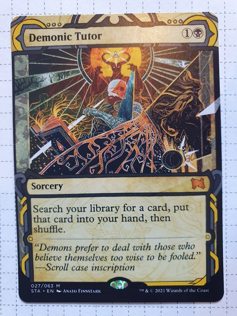 Demonic Tutor - Mystical Archive Mythic - Strixhaven - MTG Card - Pack Fresh