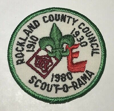 1980 Rockland County Council SOR patch Mint MC7