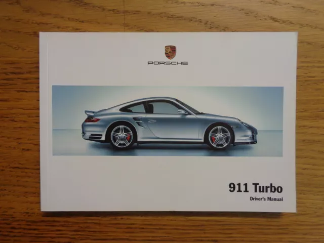 Porsche 911 Turbo Owners Handbook/Manual 06-09