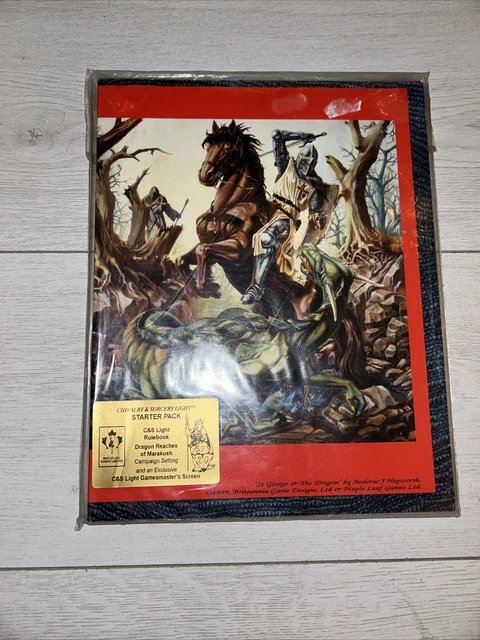 CHIVALRY & SORCERY Light Starter Pack Complete Game Rpg Roleplaying ...