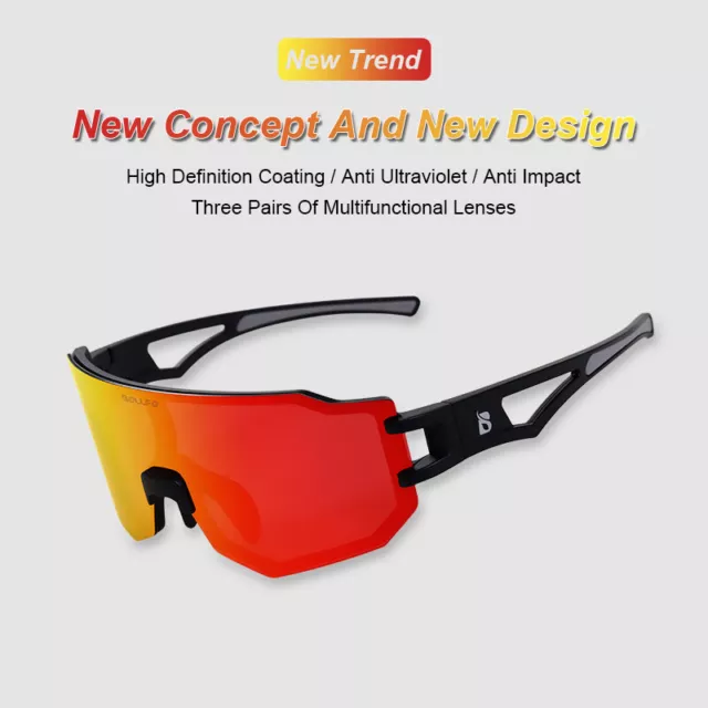 Gafas de Sol Deporte Conducción Pesca Playa Montaña Ciclismo Kayak UV400 Gafas 2