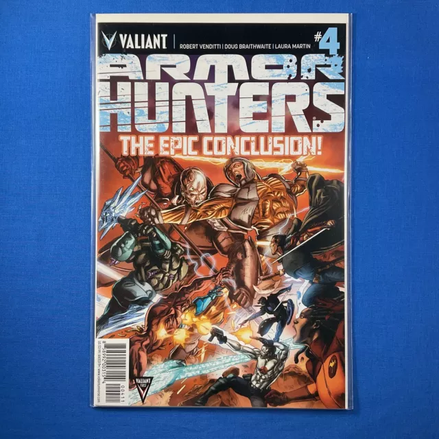 Armor Hunters #4 Cover A First Printing Valiant Entertainment 2014 Comic Book