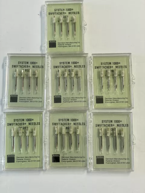 Lot Replacement Needles Dennison System 1000 Swiftacher Tools 08281 See Photo