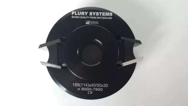 Universal Messerkopf für 40 und 50 mm Messer von Flury-Systems ! KEIN IMPORT