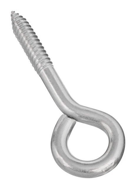 National Hardware N220-723 Zinc-Plated Lag Screw Eye 7/16x5-1/4 in. (Pack of 10)