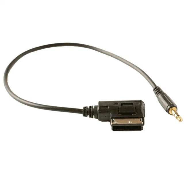 Câble Aux Jack 3.5mm Pour Autoradio RNS-E Audi/VW - Prise Navigation AUX Mâle 32 Broches - Longueur 1.5m