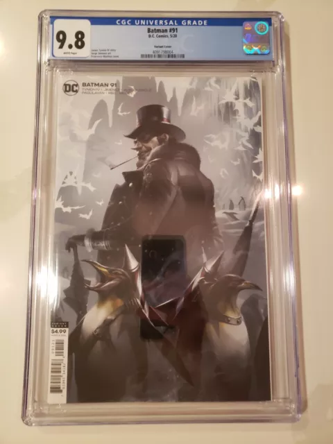 Batman 91 Mattina variant CGC 9.8, freshly graded DC Comics 2020
