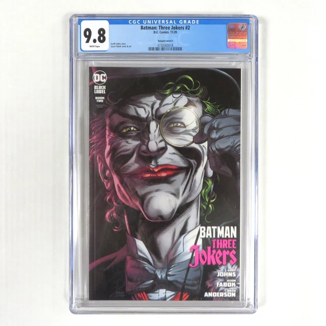 BATMAN THREE JOKERS #2 VARIANT COVER E CGC Graded 9.8 DC Comics 2021 3