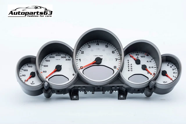 PORSCHE 997 MK1 instrument cluster gauge gauge type ROW km/h ...