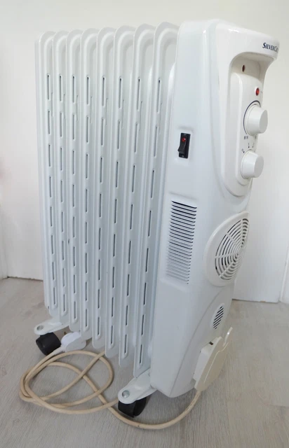 SILVERCREST OIL FILLED Radiator Heater Electric Plug-in Portable £18.00 -  PicClick UK