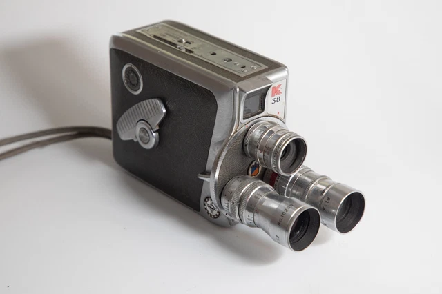 Caméra Argentique Keystone K-8 – 8 Mm – Objectif Wollensak Velostigmat F2,5 – Cinéma
