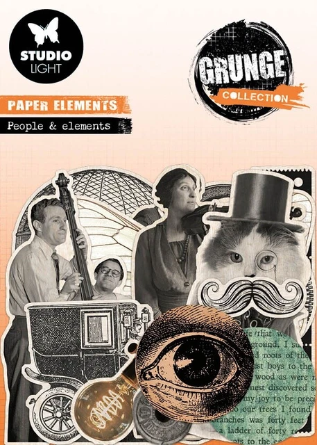 Studio Light Grunge Paper Elements-Nr. 06, People & Elements SLGRPE06