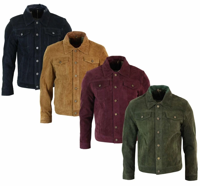 Retro trend suede texture casual jacket