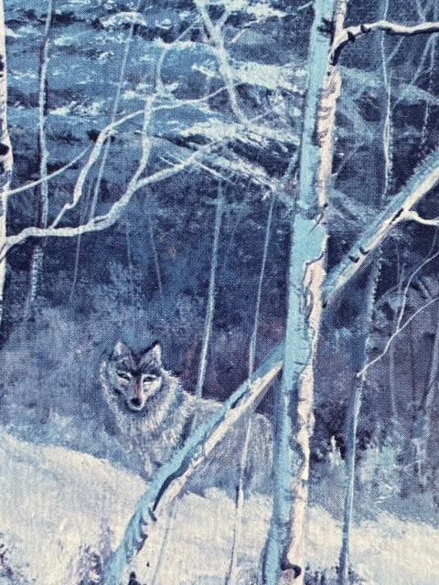 Wolf Wolves In Snow Limited Edition Print Wilderness Wanderers Frieda Timlin