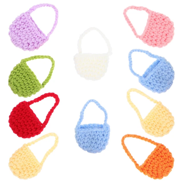 20 Mini Cappelli A Maglia - Cilindri In Miniatura Per Decorazioni - Foto 4