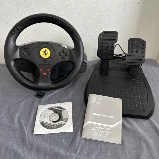 Thrustmaster Ferrari GT Cockpit 430 Scuderia Edition PS3 And PC Racing  Controller