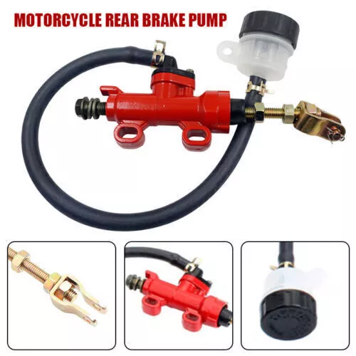 Universal Motorcycle Rear Foot Hydraulic Clutch Pump Master Cylinder Brake Parts