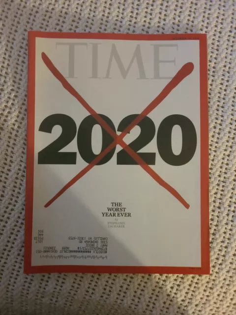 Time Magazine- 2020 “The Worst Year Ever” Dec. 14, 2020