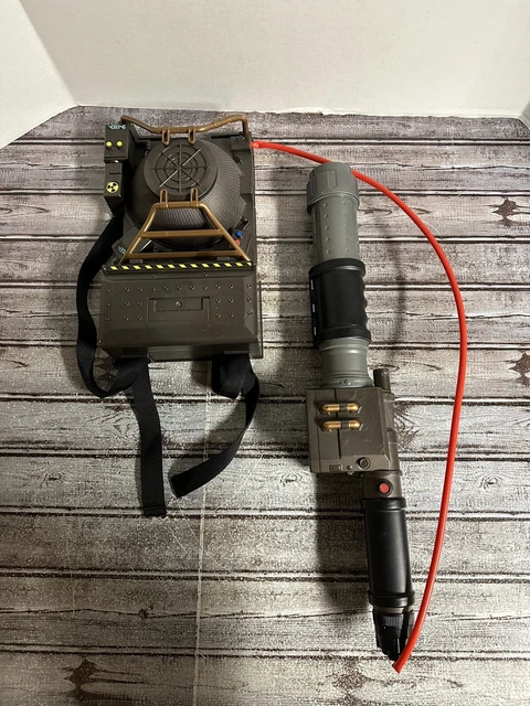 Mattel 2016 Ghostbusters Proton Pack Backpack Projector Cosplay Works Tested