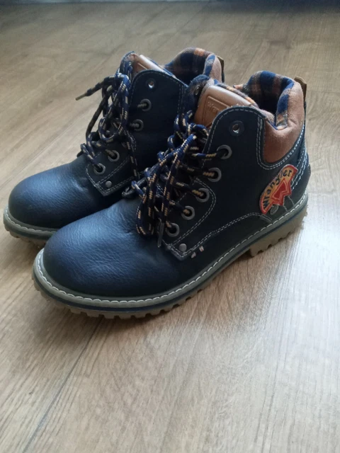 BOYS WRANGLER BOOTS Navy Blue Size Uk 2 4.20 PicClick UK
