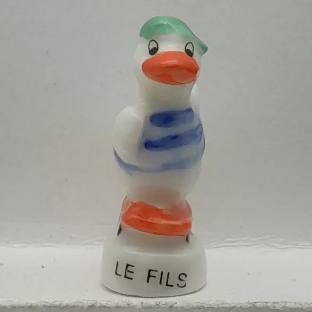 Fève Le Fils Oie en porcelaine Pasquier Nordia 2004 (B17U)
