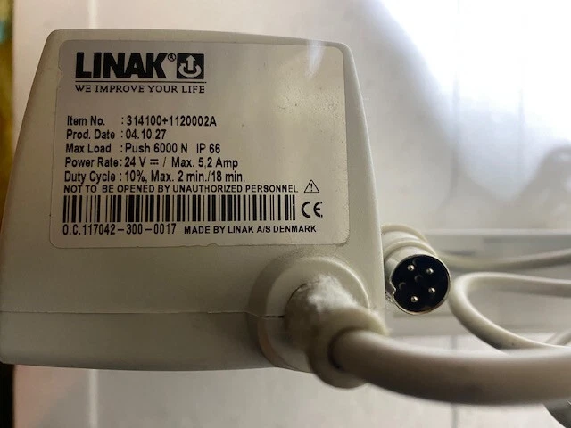 LINAK 314100+1120002A Attuatore Motore di sollevamento / azionamento ...