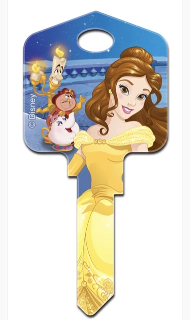Disney Belle House Key Blank KW1 KW10