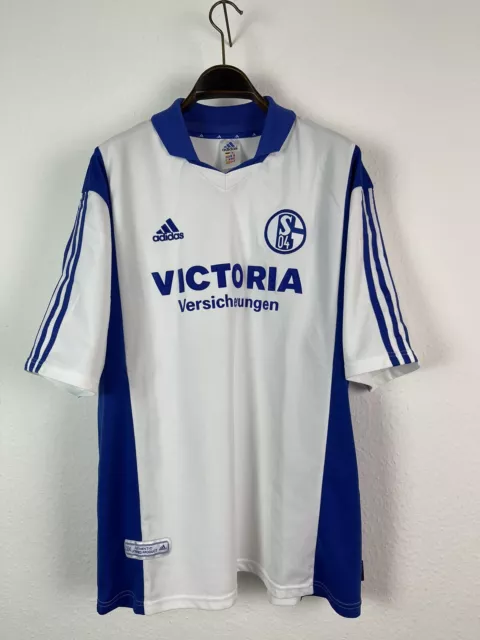 Schalke 04 drittes Trikot Ausweichtrikot 02/03 XXL Adidas Victoria Vintage 2002