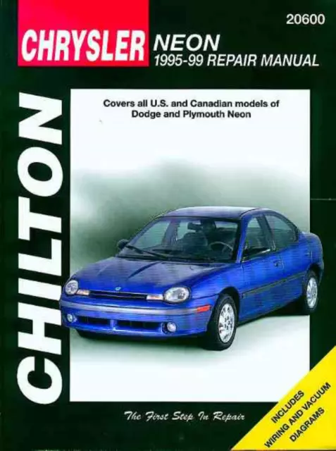 Manual Dodge Plymouth Chrysler Neon 1995-1999 Chilton Workshop
