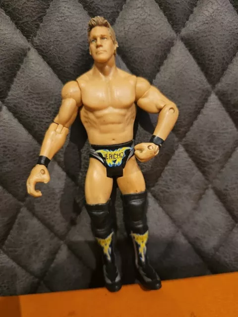 2011 WWE Chris Jericho Y2J Black Basic Wrestling Action Figure Loose