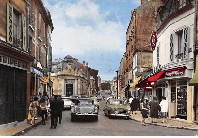 95 - SAN61375 - SILVER - Rue Paul Vaillant Couturier - bee cards - CPS