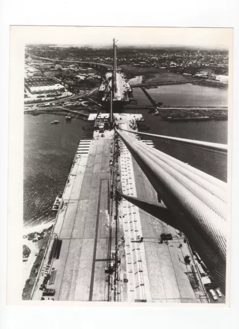 Neue Brücke in Melbourne Australien 1978 Pressefoto