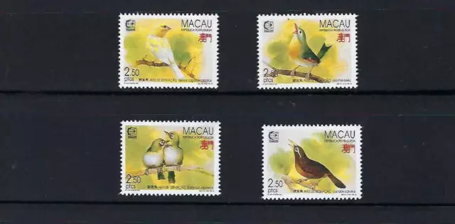 Macau Macao 1995 Bird stamp set MNH