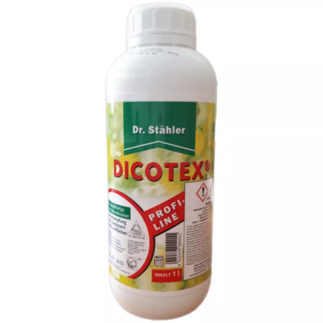 Dr. Stähler Dicotex 1Liter Unkrautvernichter Profiline Rasen Unkraut Ex