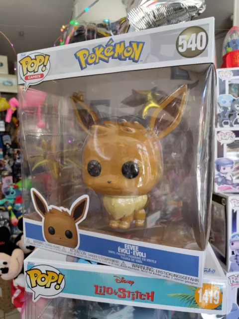 Pokémon Eevee Jumbo (540) Evoli Funko POP! Jumbo Vinyl Figure 25 cm 889698650441