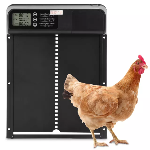 Hühnerklappe Hühnertür Hühnerstalltür Automatische Stallöffner Rolle