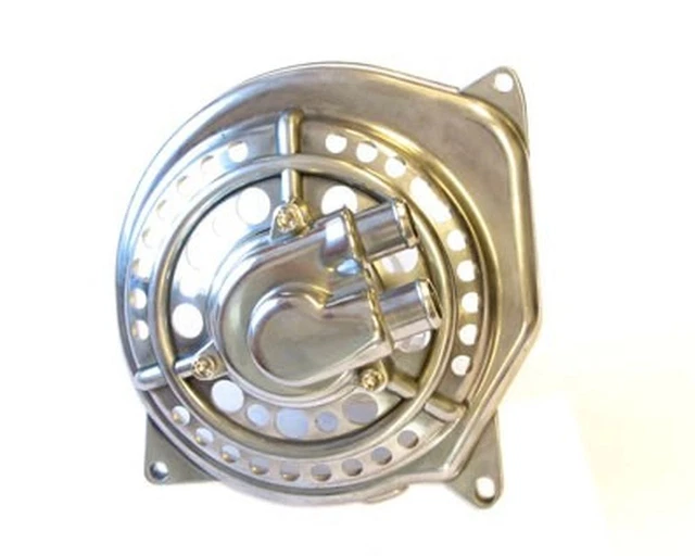 Carter de pompe à eau complet avec trous chromés pour MBK Nitro Naked 50cc