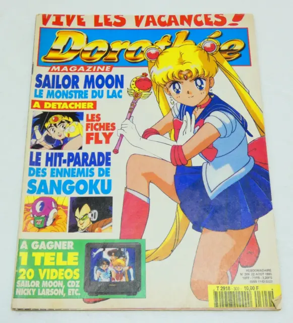 Dorothee Magazine N° 309 Sailor Moon / Sagoku Hebdomadaire 22 Aout 1995 Complet