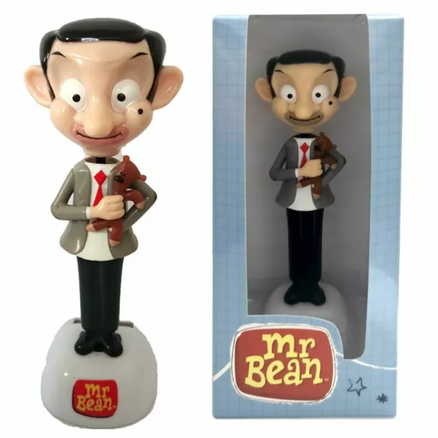 Official Mr Bean With Teddy Solar Powered Flip Flap Dancing New Great Gift Idea