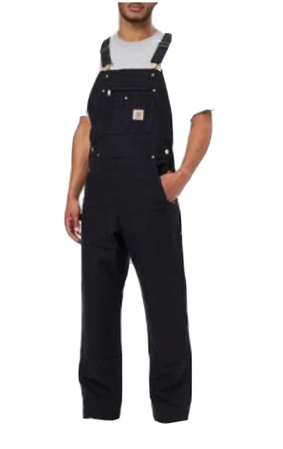 Carhartt Men's Loose Fit Firm Duck Insulated Bib Overall XL TALL