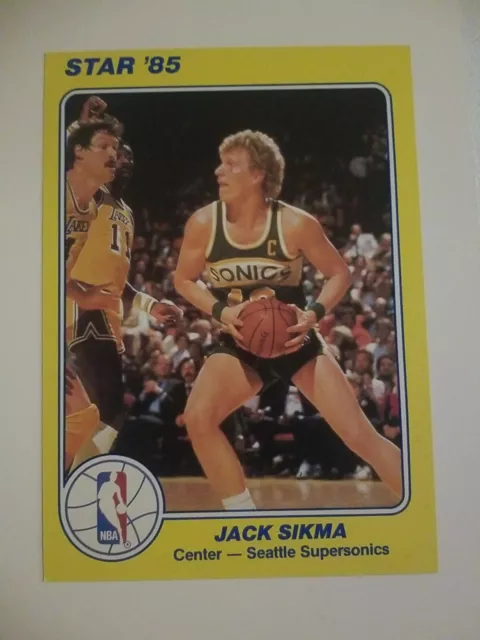 1984-85 STAR COMPANY 1985 NBA COURT KINGS 5x7 REGGIE THEUS KANSAS CITY KINGS