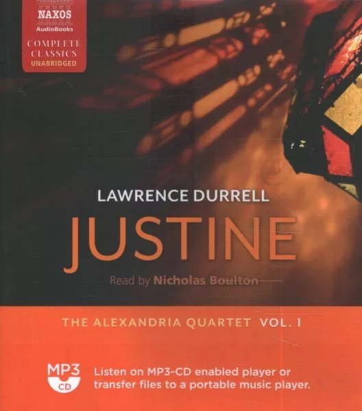 Justine, MP3-CD by Durrell, Lawrence; Boulton, Nicholas (NRT), Brand New, Fre...