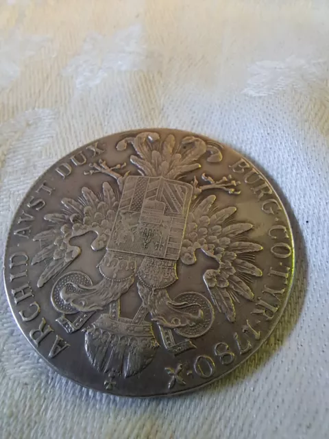 Maria Theresa Thaler Burg Co Tyr 1789 Restrikex Archid  Avst Dux Coin Austria
