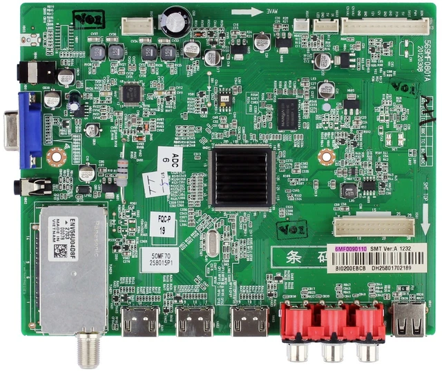Carte Alimentation Insignia NS-50L260A13 - 6MF0152010 / 569MF1620A - Ouvert