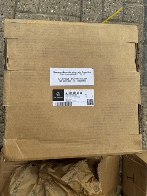 MERCEDES-BENZ C Coupe C205 Rear Right Brake Disc A0004231812 2.00