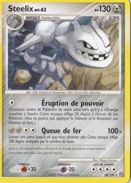 Steelix - Diamond and Pearl: Storm-28/100 - French Pokemon Card