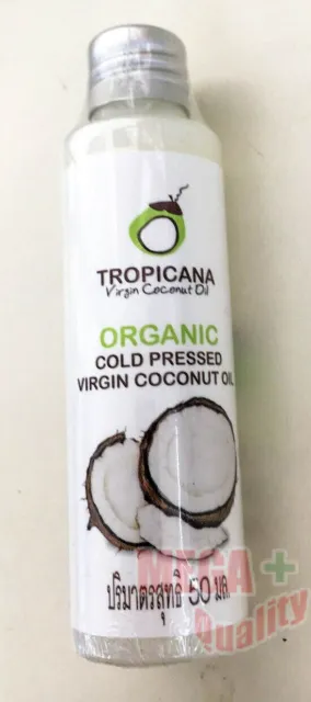 50 ml. Tropicana Thai Pure Cold Pressed Virgin Coconut Oil Hair Skin