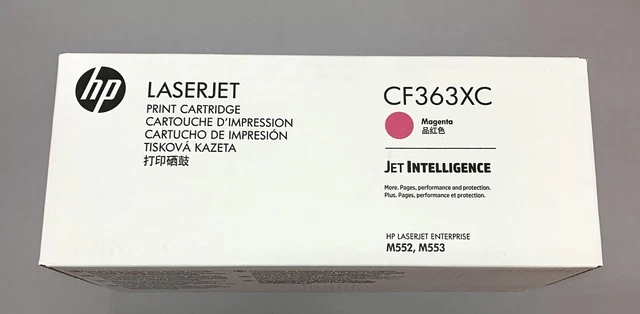 HP Genuine 508X Magenta Toner (High Yield) CF363X Original M552 M553 CF363-XC