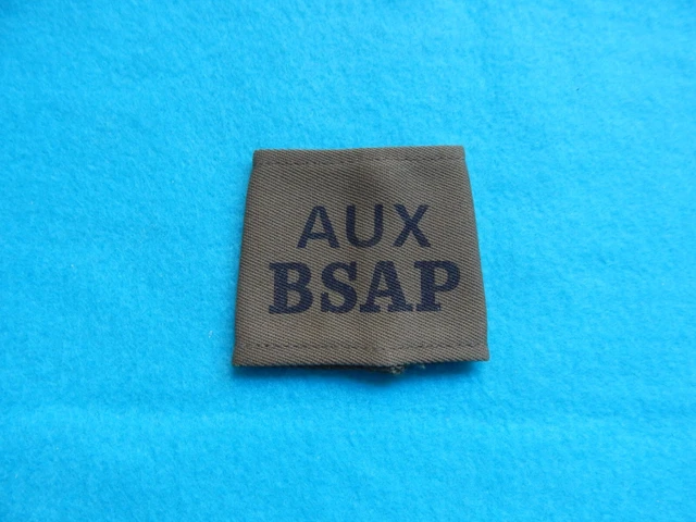 RHODESIAN BSAP Auxiliary Rank Shoulder Epaulette Rhodesia CT £19.44 ...