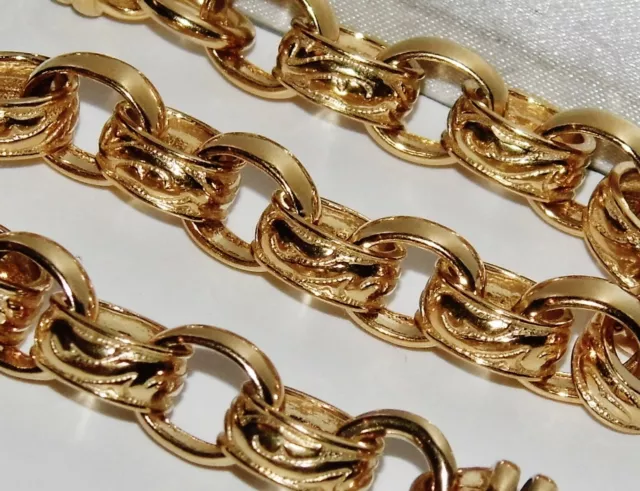 Mens 9ct online gold belcher chain